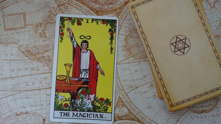 Mysteries of the Magician Tarot Card