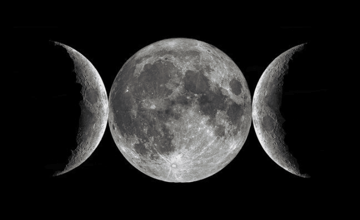 The Mesmerizing Trio of Moon Goddesses