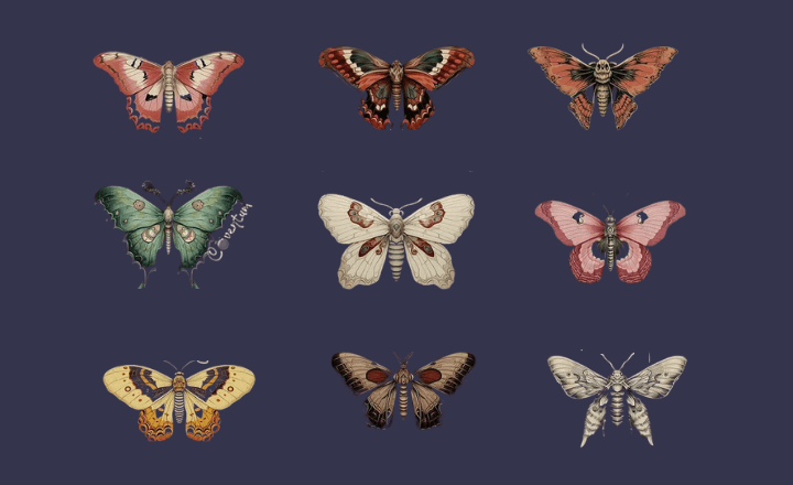 Meet the Moths: Species and Color Symbolism