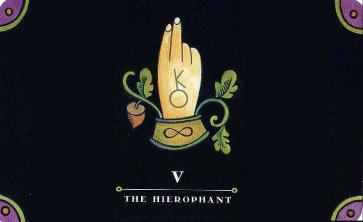 Quik Tarot Guide Series: The Hierophant Card Meaning